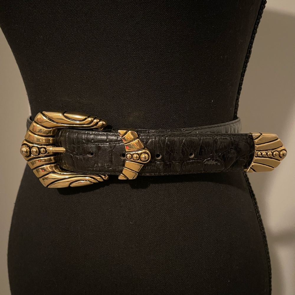 VTG Black & Gold Belt